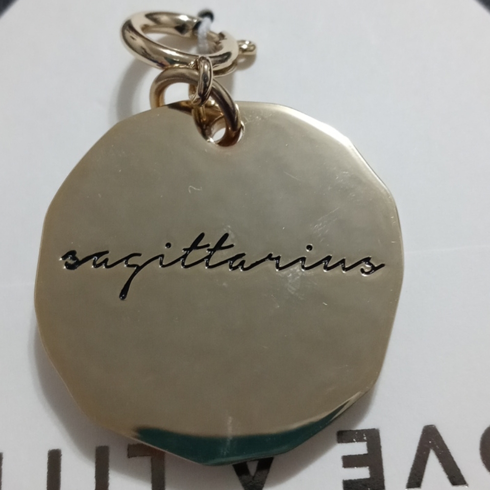 Sagittarius clip on charm
